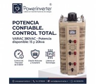 VARIAC 0-430VAC/15000VA TRIFASICO 380VAC